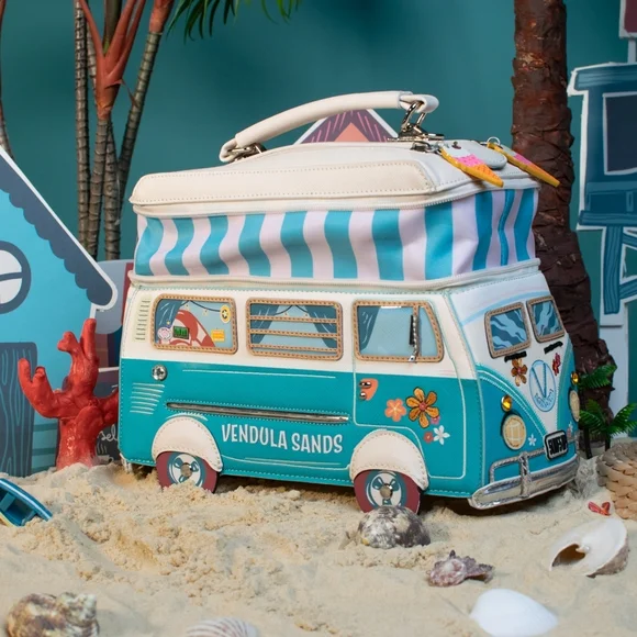 Vendula Novelty Sands Camper Van in Aqua - Picture 9 of 12